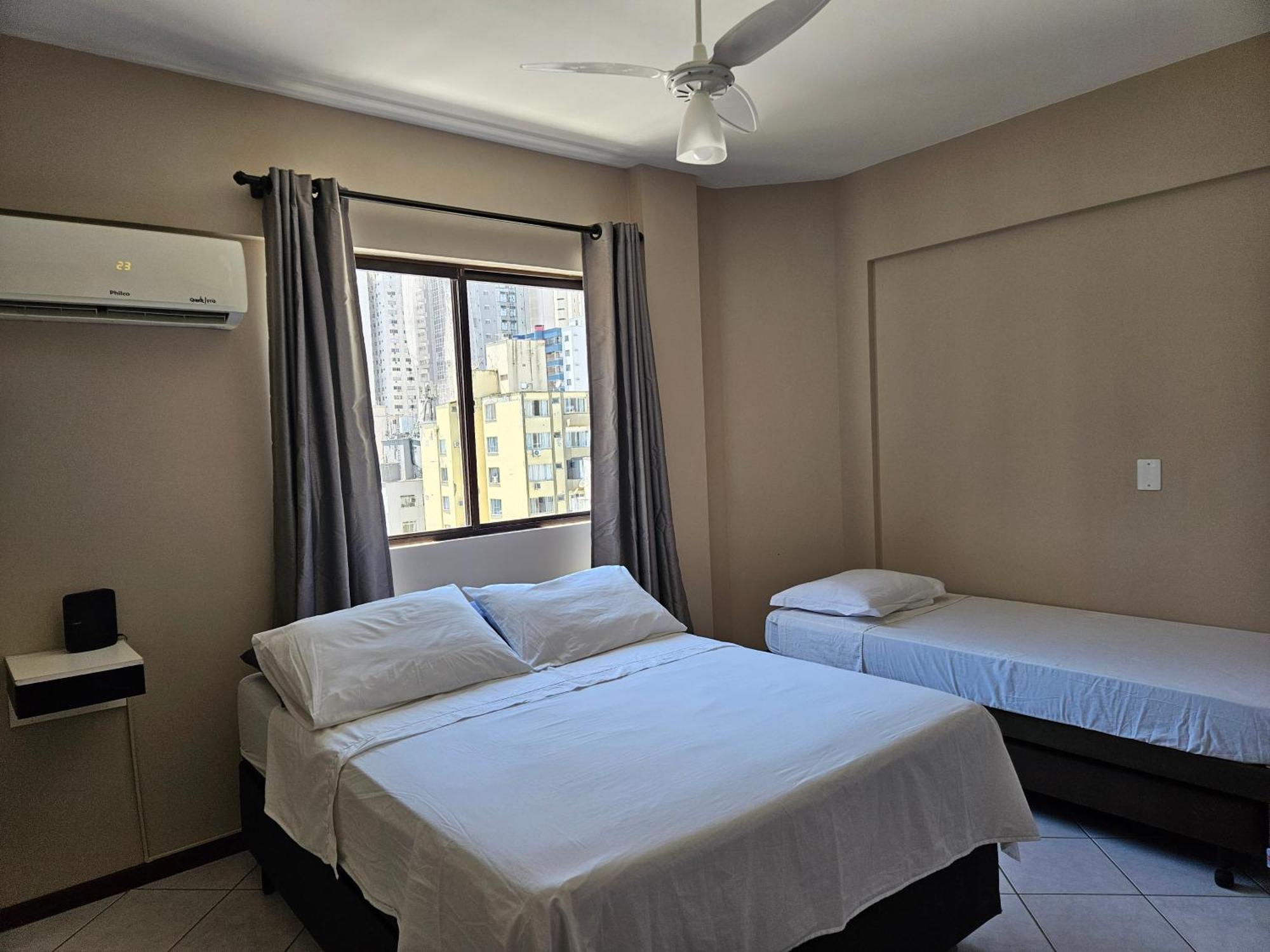 2 Quartos A 200Mts Praia Central, Garagem, Churrasqueira, Wi-Fi 90 Mbps, Pet Friendly Balneario Camboriu Exterior foto